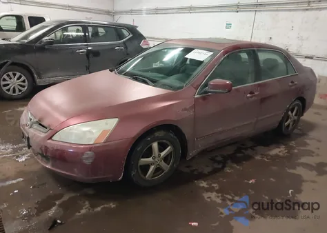 2004 Honda Accord 2.4 Ex from USA, damaged, VIN 1HGCM56734A038018